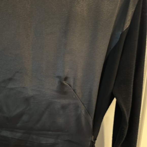 Black front drape cardigan, M/L - Picture 5 of 9